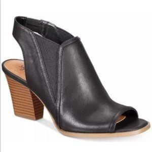 Style & Co. Women’s Daniilo Peep-Toe Heels, Black, Size 8